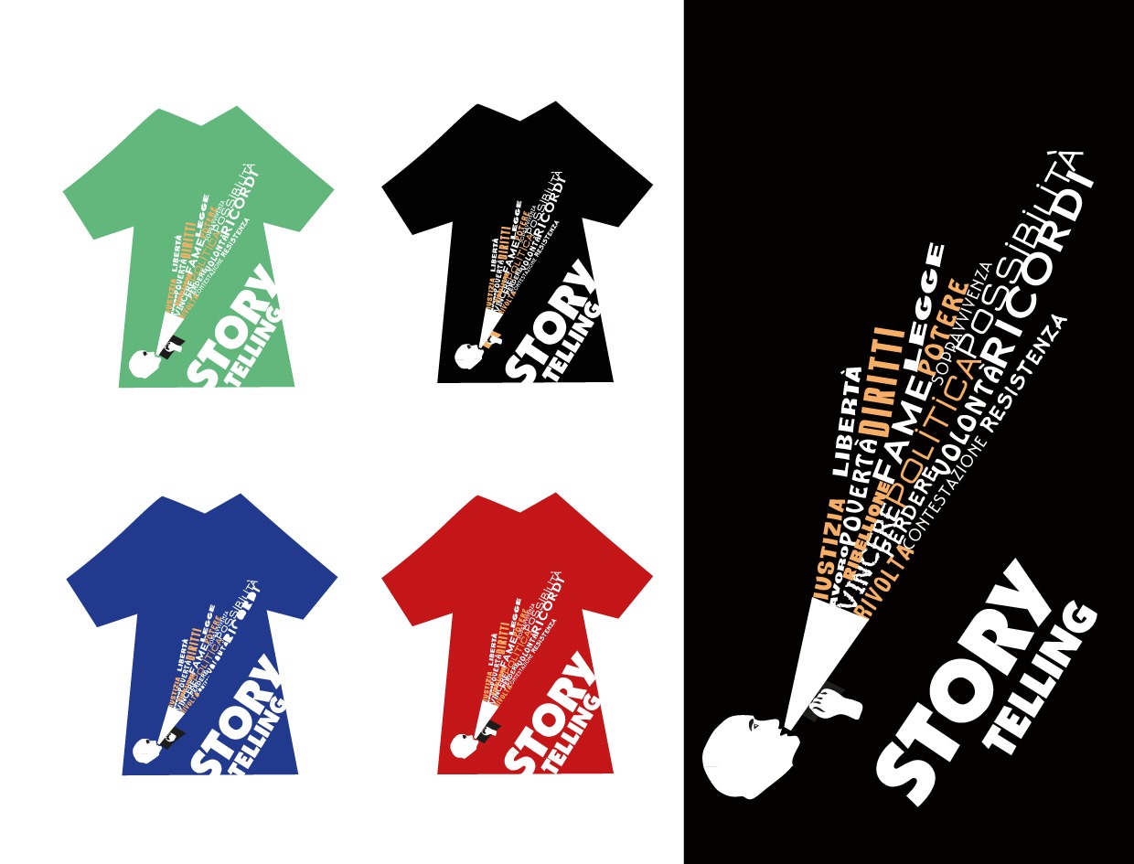 T-Shirt per la rassegna teatrale “Storytelling” (1 image)